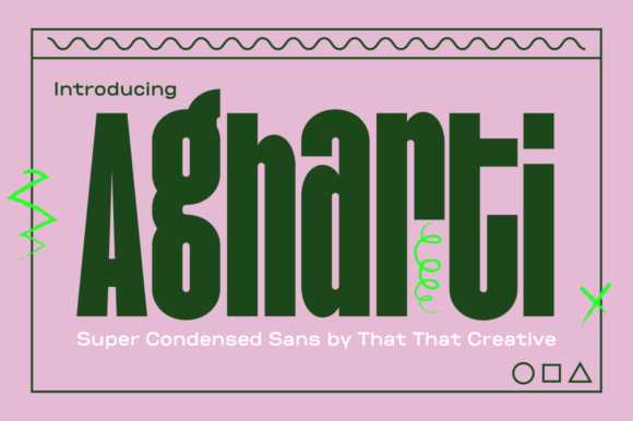 Agharti: A Typeface with Commanding Presence