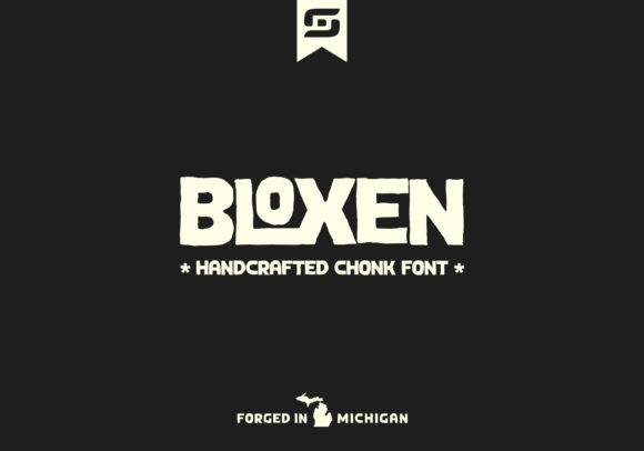 Bloxen: A Stout, Fun Font for Modern Design Projects