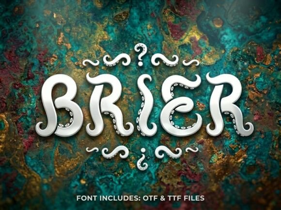 Brier Font: Where Bold Artistry Meets Modern Branding
