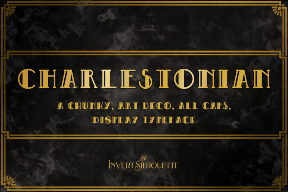 Charlestonian: The Art Deco Font That Makes Every Project Shine