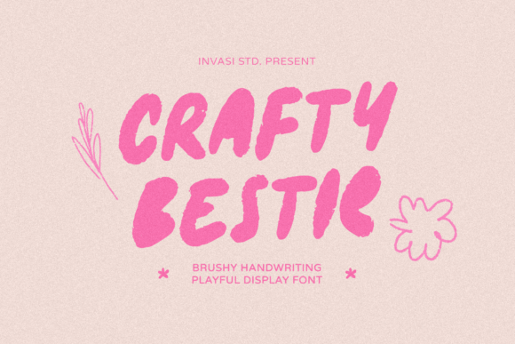 Crafty Bestie: Your New Favorite Display Font
