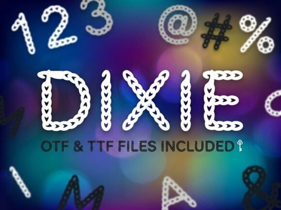 Dixie: The Bold Display Typeface for Unforgettable Branding