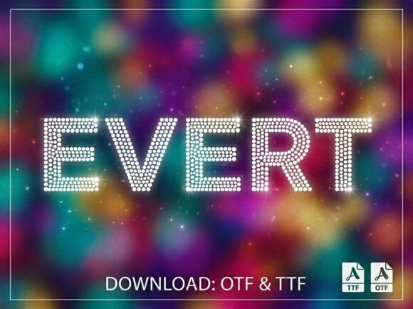 Evert Font: A Display Typeface for Bold, Artistic Projects