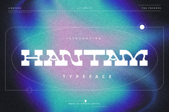 Hantam: The Whimsical Display Font That Makes Brands Pop