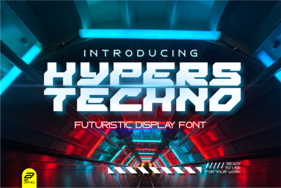 Hypers Techno: A Bold Font for Impactful Branding