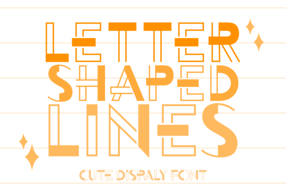 Letter Shaped Lines: Where Architecture Meets Typography