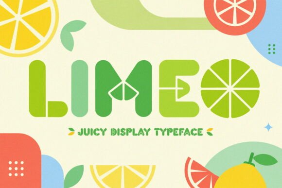 Limeo: A Typeface That Brings Zesty Energy to Your Designs