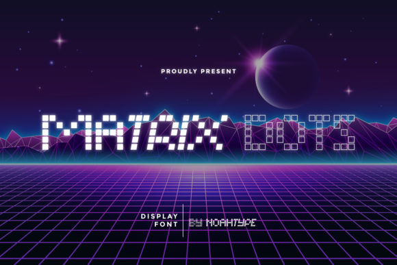 Matrix Dots: The Futuristic Font That Adds Instant Tech Edge