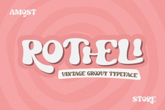 Rotheli: The Vintage Display Font with Modern Groove