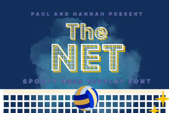 Score Big with Visual Energy: The Net Display Font