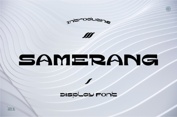 Why Samerang Might Be Your Next Favorite Font for Creative Projects